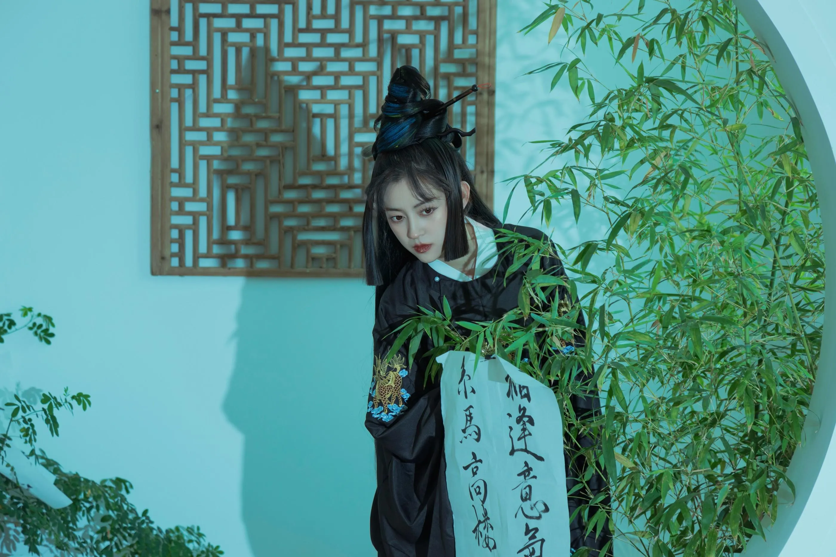 [YITUYU艺图语]2022.08.01 国风 · 竹与墨 壹萱- [43P]插图1
